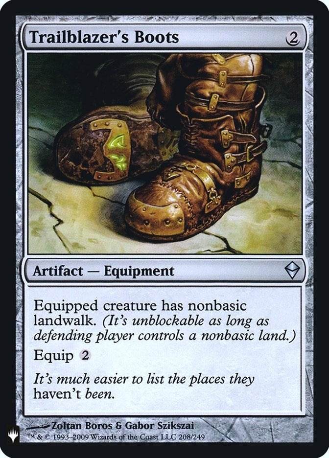 Image for Trailblazer's Boots (208) [The List Reprints]