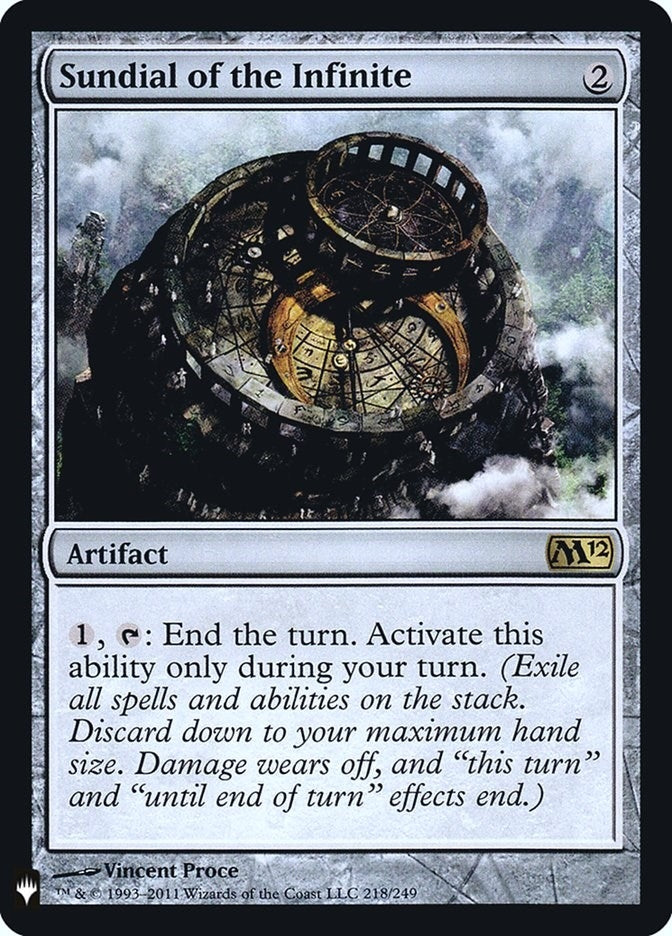 Image for Sundial of the Infinite (218) [The List Reprints]