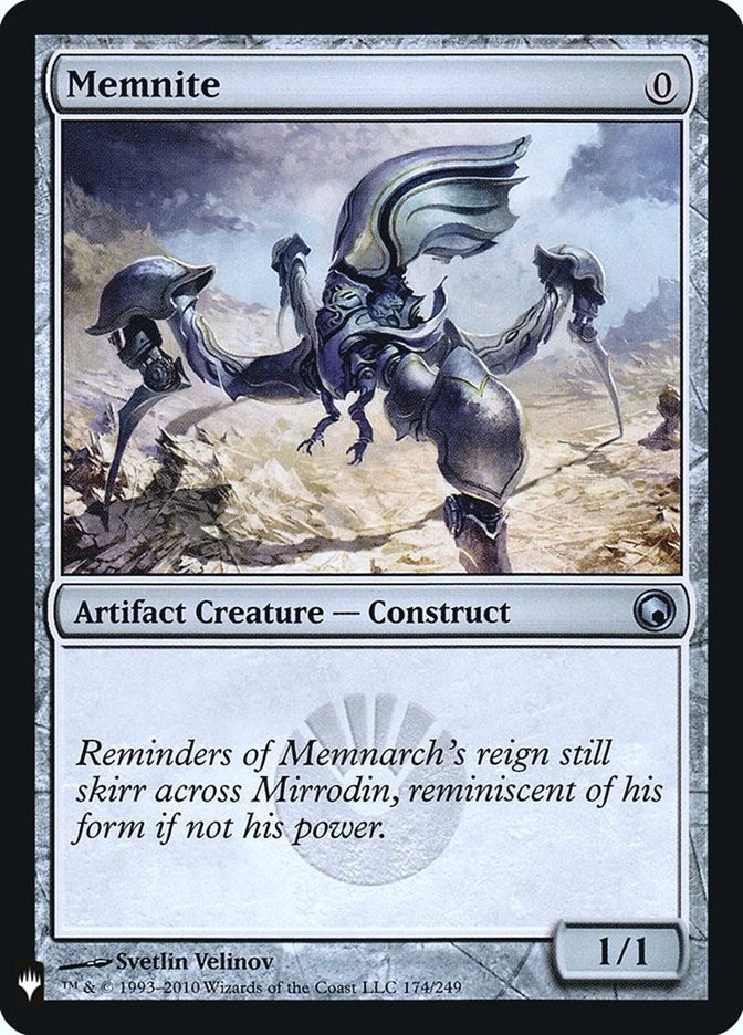 Image for Memnite (174) [The List Reprints]