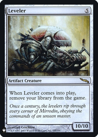 Image for Leveler (195) [The List Reprints]