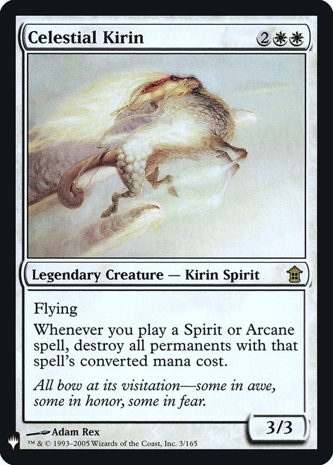 Image for Celestial Kirin (3) [The List Reprints]