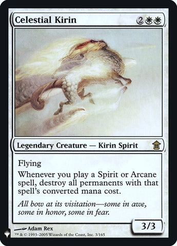 Image for Celestial Kirin (3) [The List Reprints]