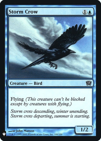 Image for Storm Crow (9ED) (100) [The List Reprints]