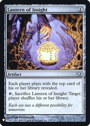 Image for Lantern of Insight (135) [The List Reprints]