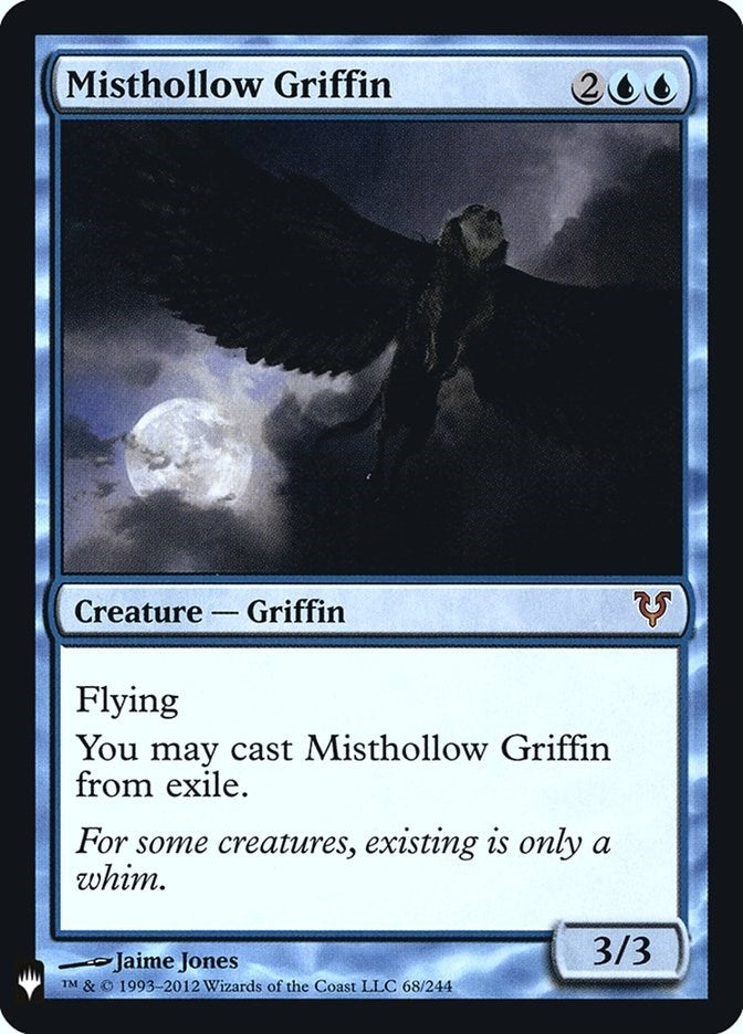 Image for Misthollow Griffin (68) [The List Reprints]