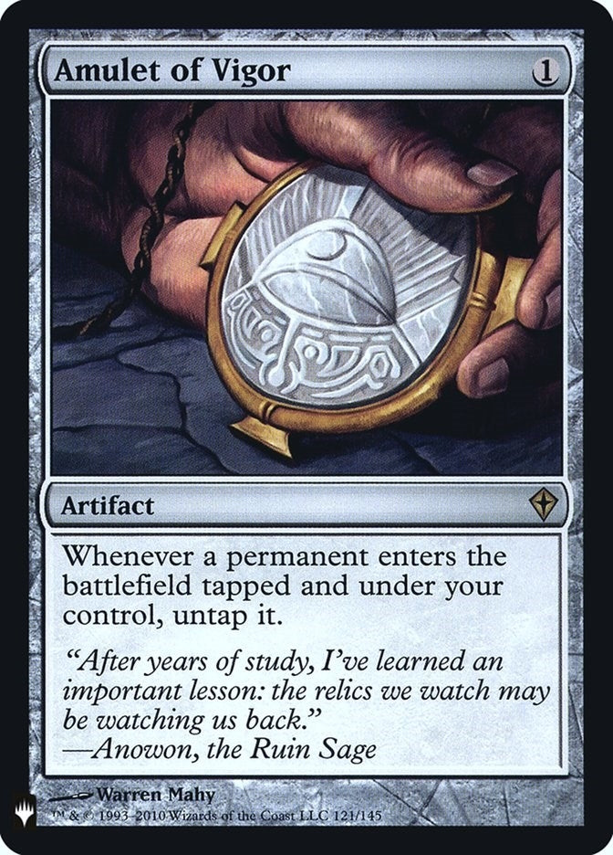 Image for Amulet of Vigor (121) [The List Reprints]