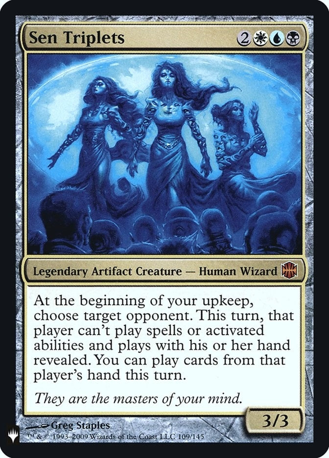 Image for Sen Triplets (109) [The List Reprints]