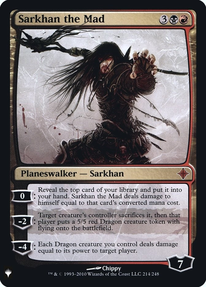 Image for Sarkhan the Mad (214) [The List Reprints]