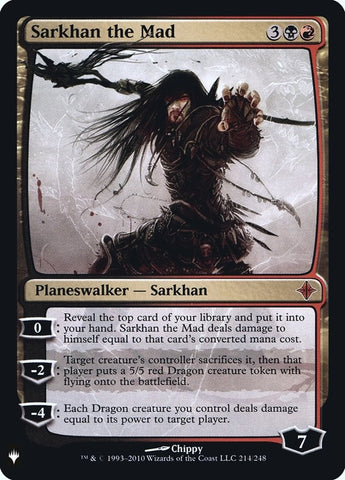 Image for Sarkhan the Mad (214) [The List Reprints]