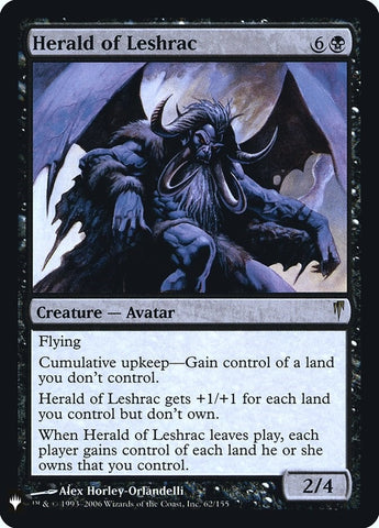 Image for Herald of Leshrac (62) [The List Reprints]