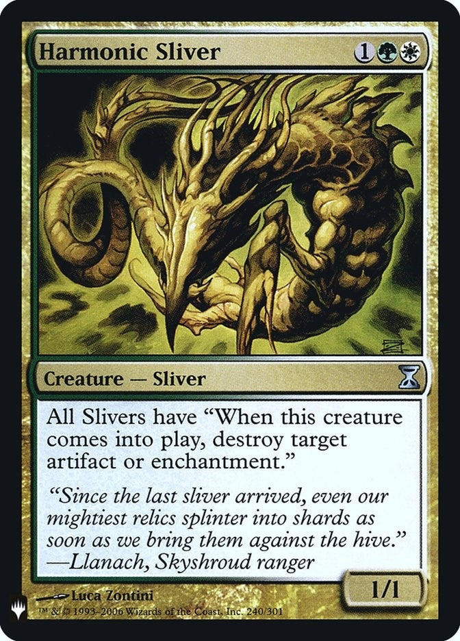 Image for Harmonic Sliver (240) [The List Reprints]
