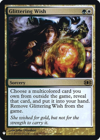Image for Glittering Wish (156) [The List Reprints]