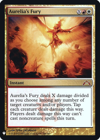 Image for Aurelia's Fury (144) [The List Reprints]