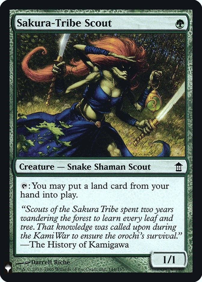 Image for Sakura-Tribe Scout (144) [The List Reprints]