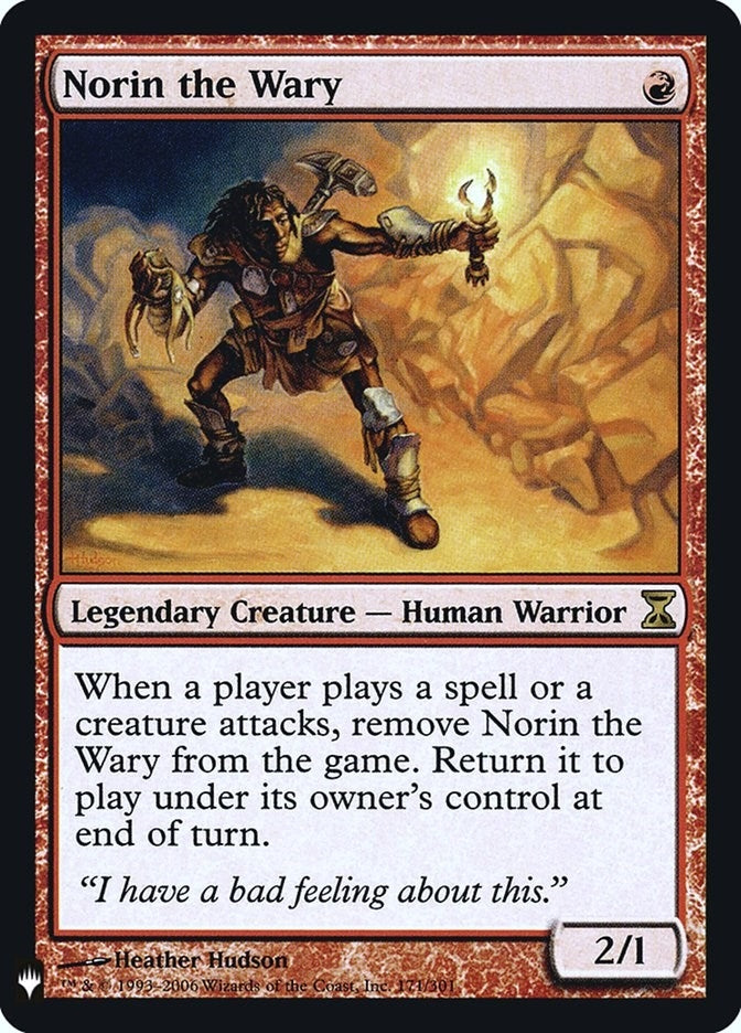 Image for Norin the Wary (171) [The List Reprints]