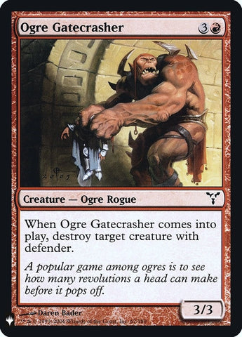 Image for Ogre Gatecrasher (67) [The List Reprints]