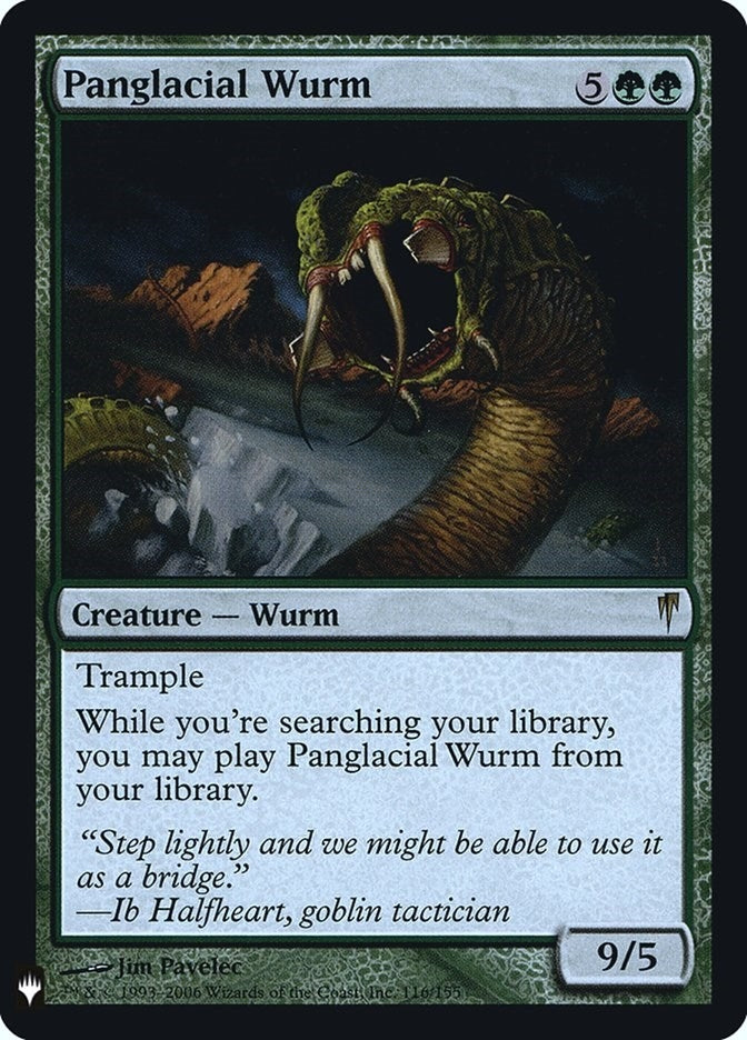 Image for Panglacial Wurm (116) [The List Reprints]