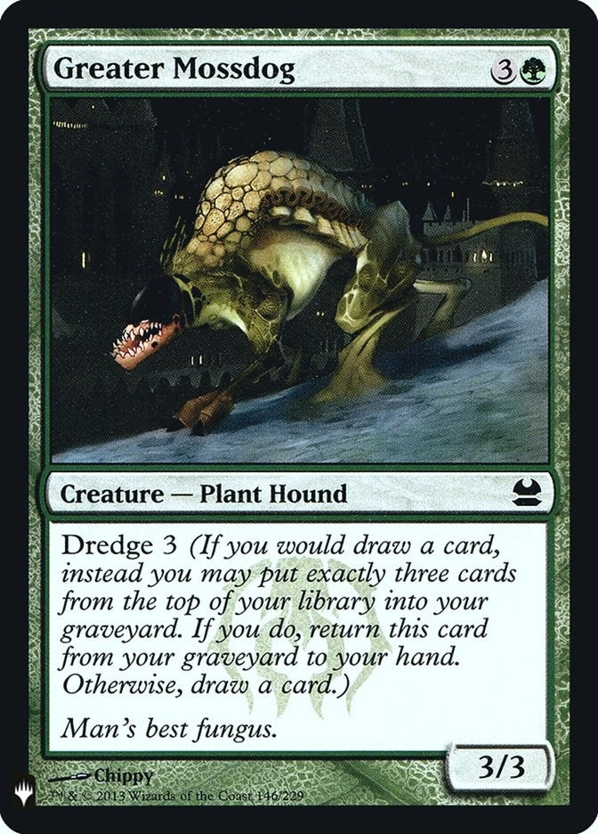 Image for Greater Mossdog (146) [The List Reprints]