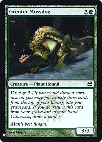 Image for Greater Mossdog (146) [The List Reprints]