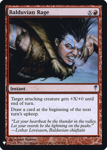 Image for Balduvian Rage (76) [The List Reprints]