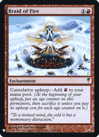 Image for Braid of Fire (78) [The List Reprints]
