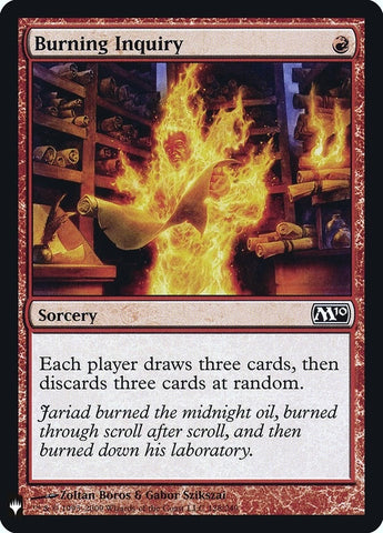Image for Burning Inquiry (128) [The List Reprints]