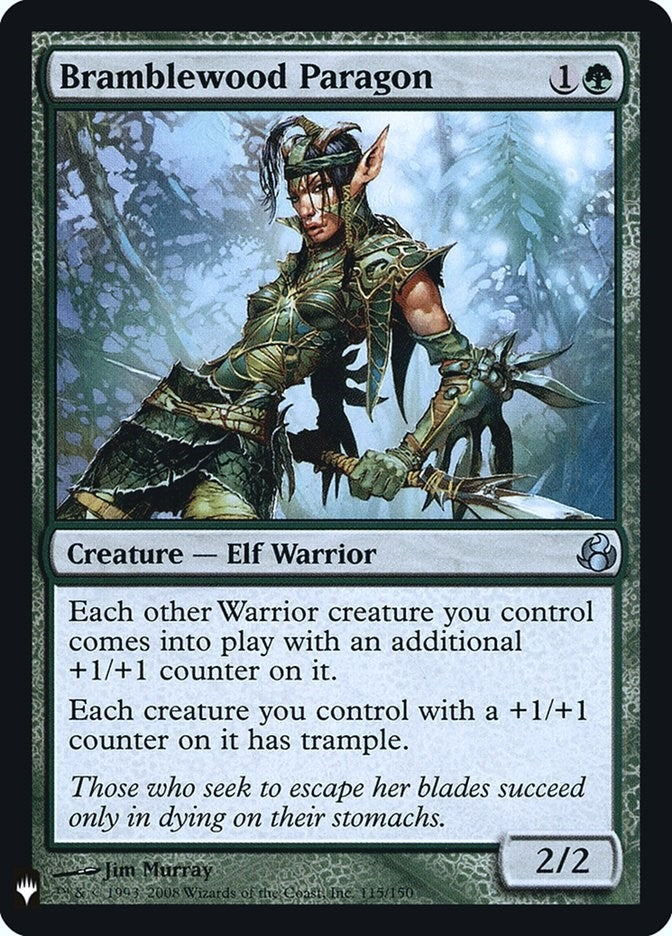 Image for Bramblewood Paragon (115) [The List Reprints]