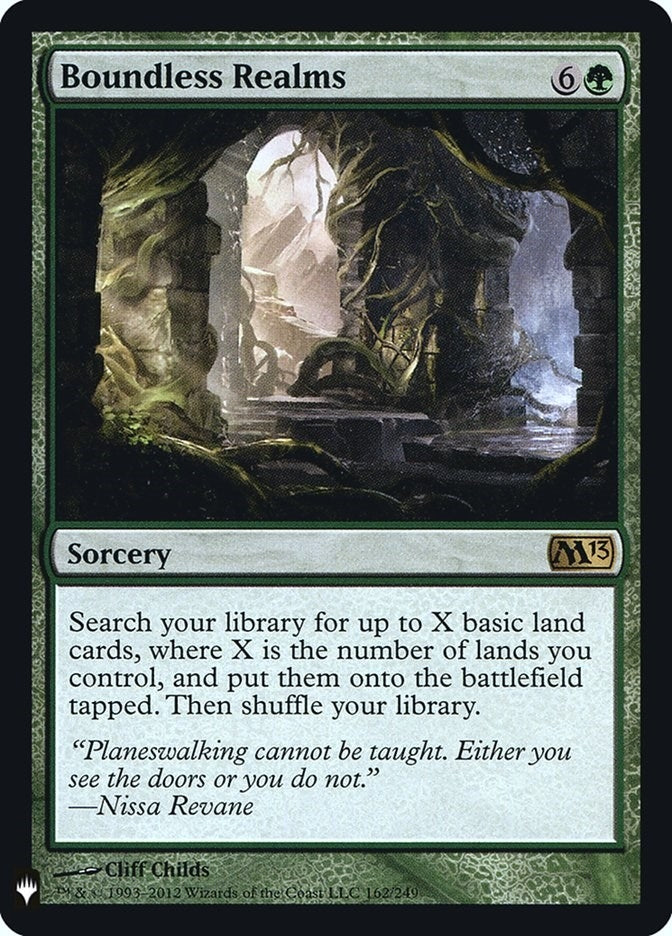 Image for Boundless Realms (162) [The List Reprints]