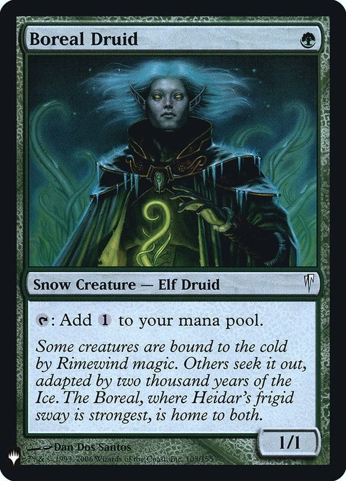 Image for Boreal Druid (105) [The List Reprints]