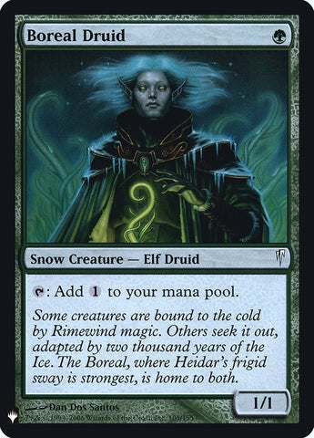 Image for Boreal Druid (105) [The List Reprints]