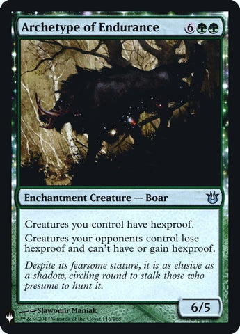 Image for Archetype of Endurance (116) [The List Reprints]