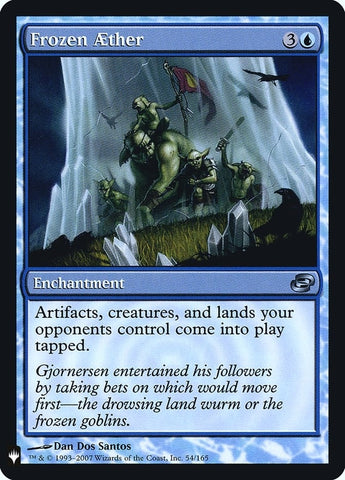 Image for Frozen Aether (54) [The List Reprints]
