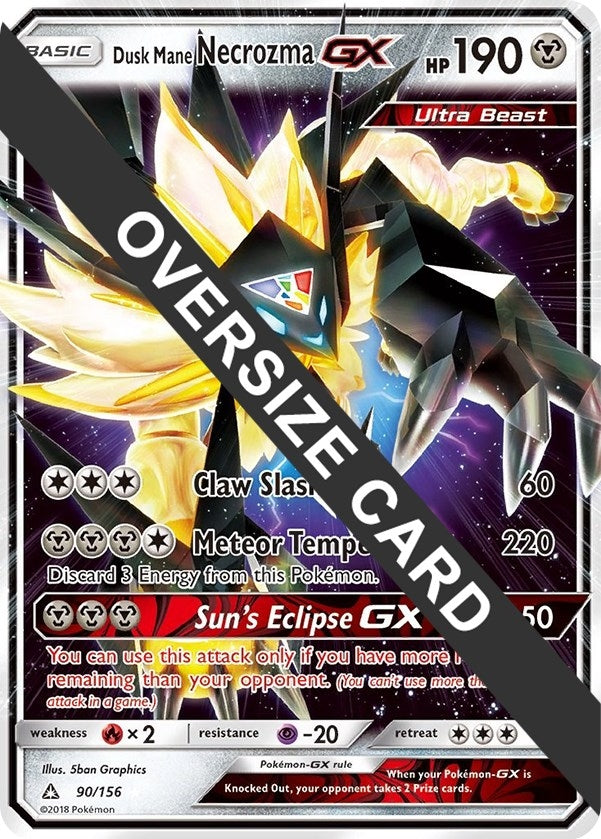 Image for Dusk Mane Necrozma GX (090/156) [Jumbo Cards]