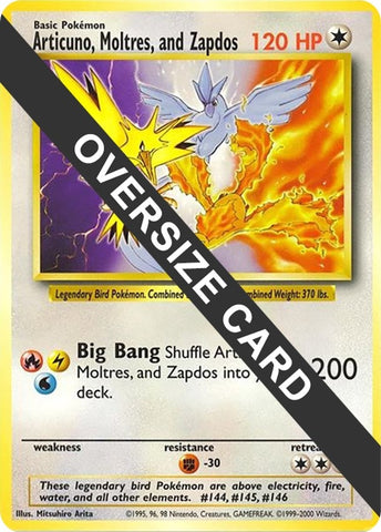 Image for Articuno, Moltres, and Zapdos (Warner Bros. Promo) [Jumbo Cards]