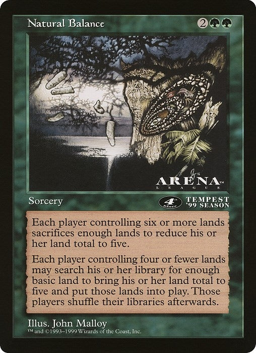 Image for Natural Balance (4th Place) (Arena League) [Oversize Cards]