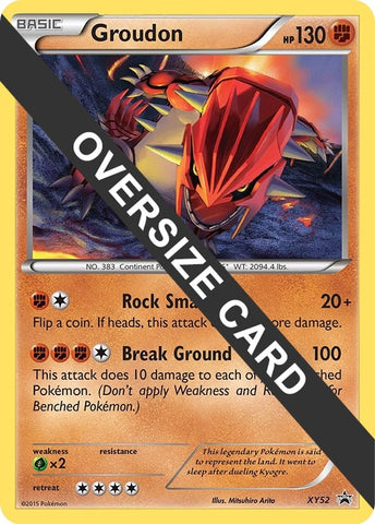 Image for Groudon (XY52) [Jumbo Cards]