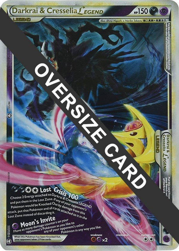 Image for Darkrai & Cresselia Legend (099/102 & 100/102) [Jumbo Cards]