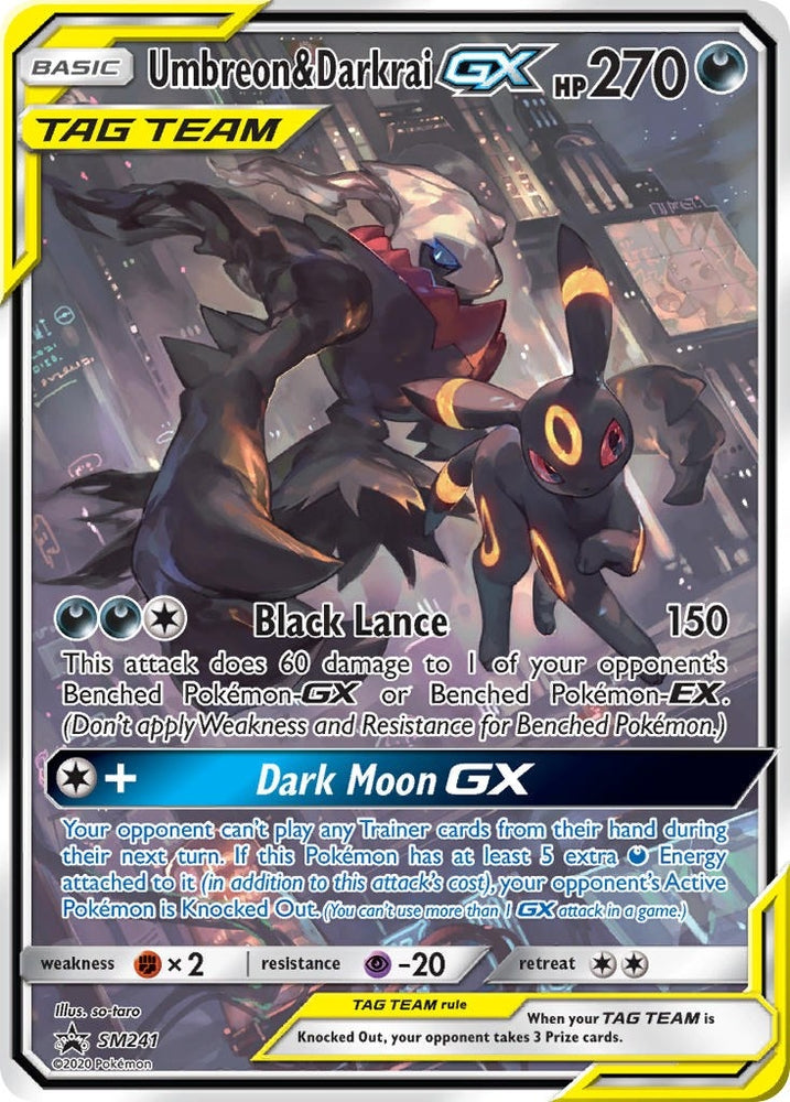 Image for Umbreon & Darkrai GX - SM241 (SM241) [SM Promos]