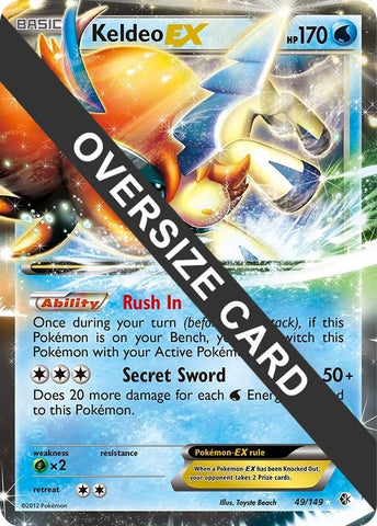 Image for Keldeo EX (049/099) [Jumbo Cards]
