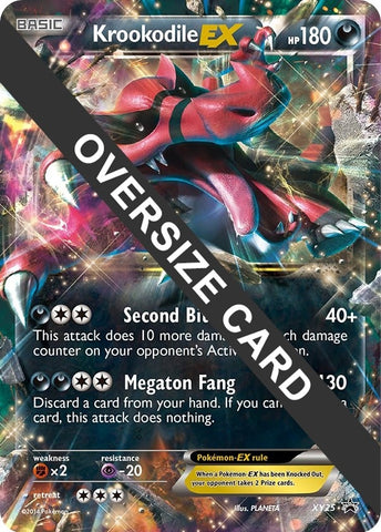 Image for Krookodile EX (XY25) [Jumbo Cards]