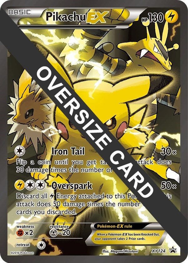 Image for Pikachu EX (XY124) [Jumbo Cards]
