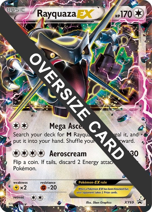 Image for Rayquaza EX (XY69) [Jumbo Cards]