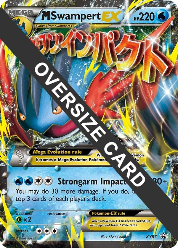 Image for M Swampert EX (XY87) [Jumbo Cards]