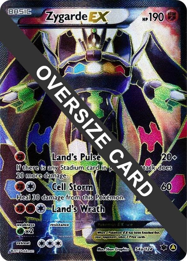 Image for Zygarde EX (054a/124) [Jumbo Cards]