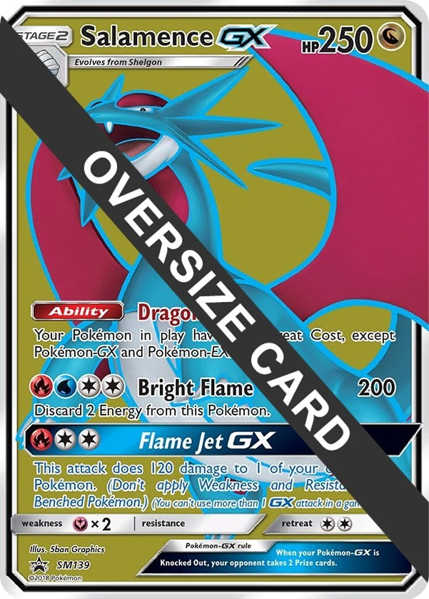 Image for Salamence GX (SM139) [Jumbo Cards]