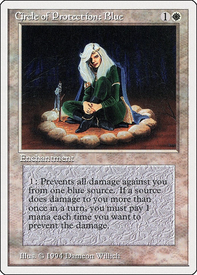 Image for Circle of Protection: Blue (10) [Summer Magic]
