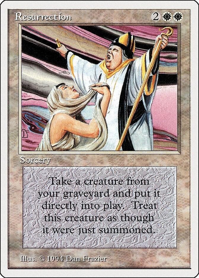 Image for Resurrection (34) - Magic: The Gathering