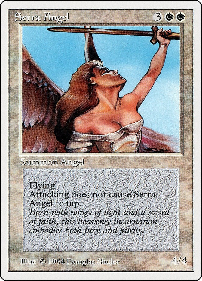 Image for Serra Angel (40) - Magic: The Gathering