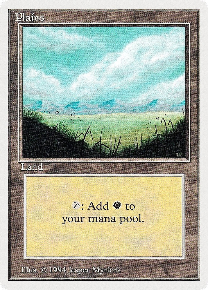 Image for Plains (A) (292) - Magic: The Gathering