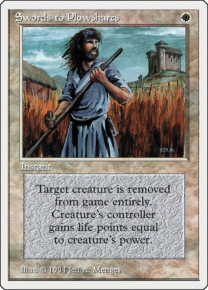 Image for Swords to Plowshares (41) [Summer Magic]
